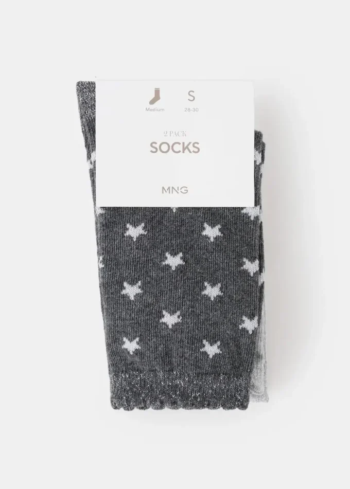 Confezione da 2 calzini fantasia Confezione da 2 calzini fantasia