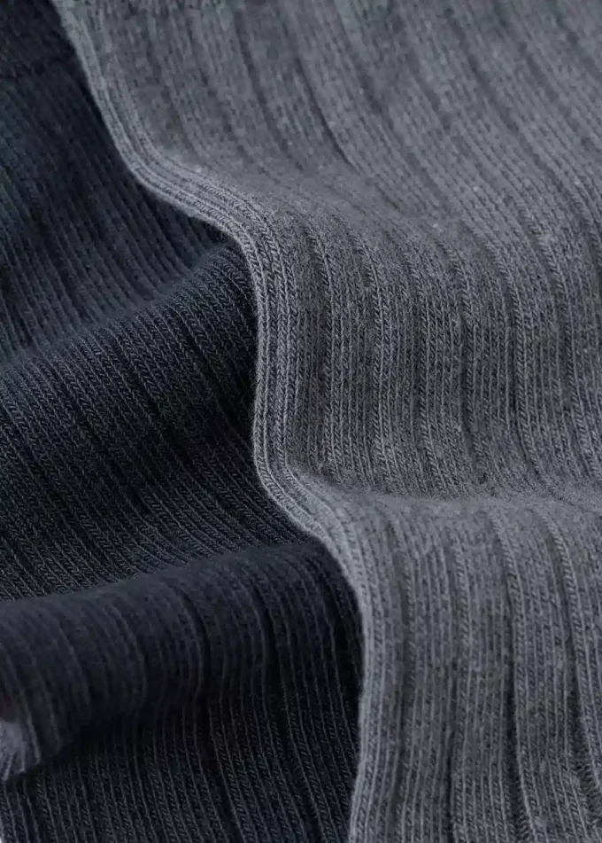 Confezione da 2 calzini in cotone a coste Confezione da 2 calzini in cotone a coste