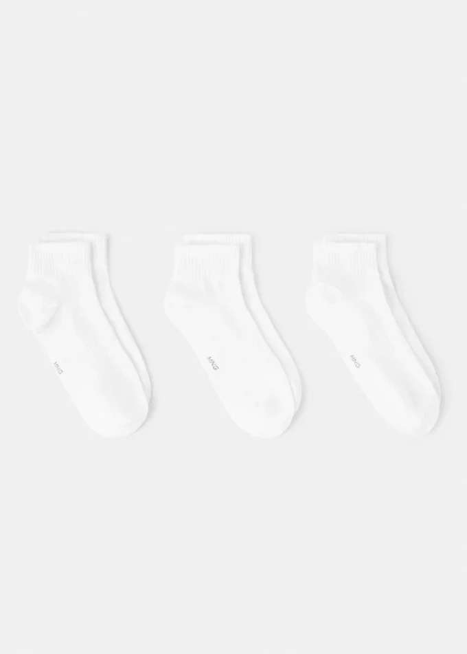 Confezione da 3 calzini in cotone Confezione da 3 calzini in cotone