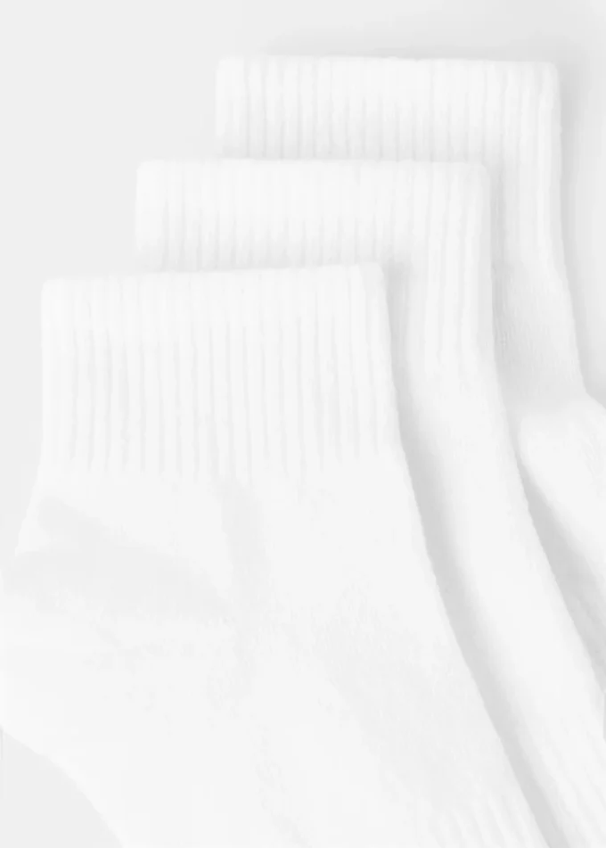 Confezione da 3 calzini in cotone Confezione da 3 calzini in cotone