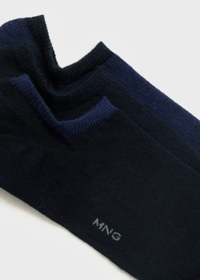 Confezione da 3 calzini in cotone Confezione da 3 calzini in cotone