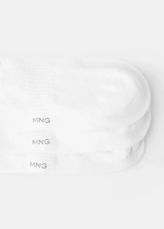 Confezione da 3 calzini in cotone Confezione da 3 calzini in cotone