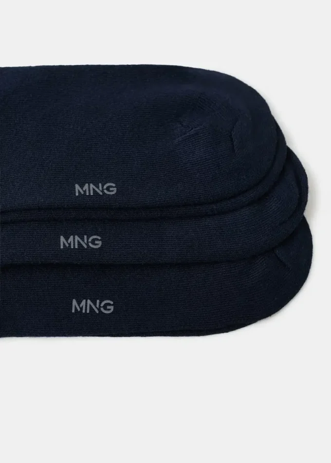 Confezione da 3 calzini in cotone Confezione da 3 calzini in cotone