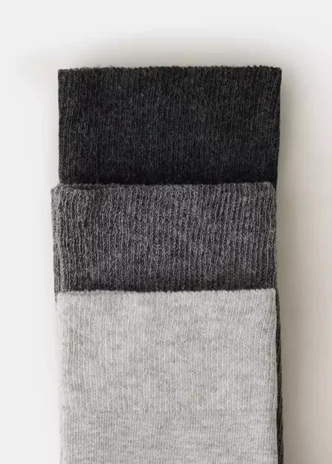 Confezione da 3 calzini in cotone Confezione da 3 calzini in cotone