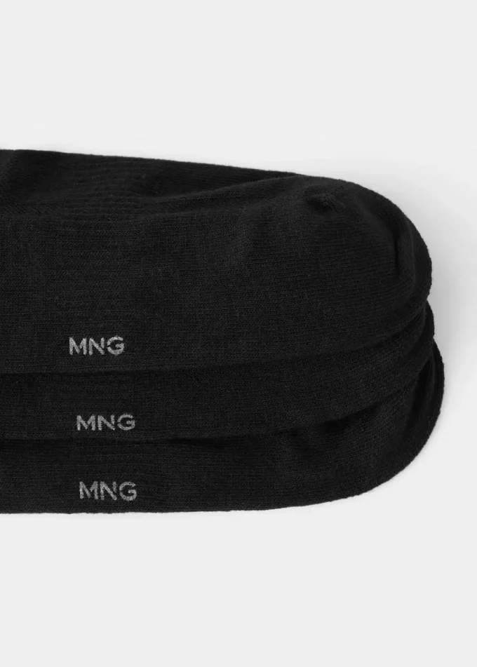 Confezione da 3 calzini in cotone Confezione da 3 calzini in cotone