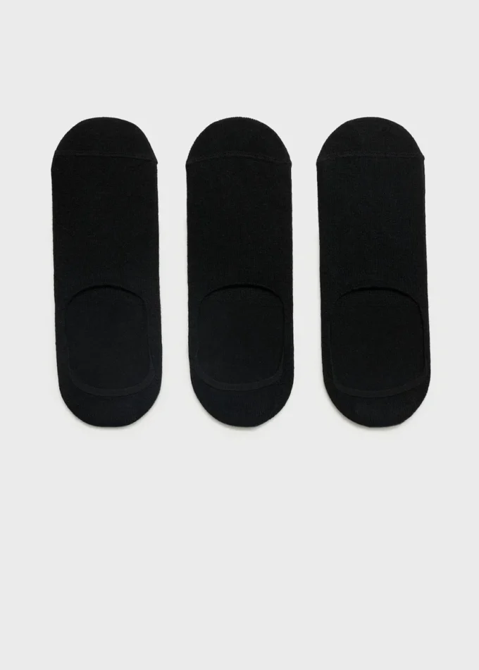 Confezione da 3 paia di calzini invisibili Confezione da 3 paia di calzini invisibili