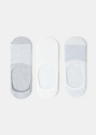 Confezione da 3 paia di calzini invisibili Confezione da 3 paia di calzini invisibili