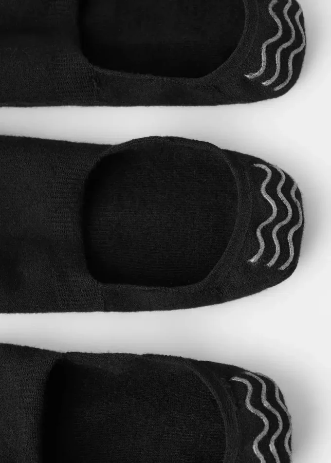 Confezione da 3 paia di calzini invisibili Confezione da 3 paia di calzini invisibili