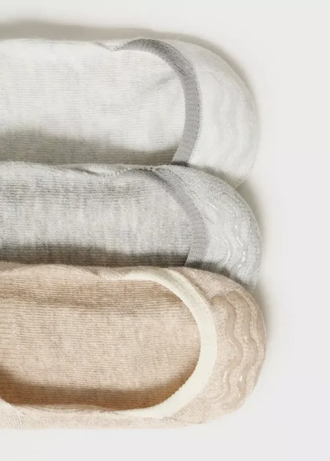 Confezione da 3 paia di calzini invisibili Confezione da 3 paia di calzini invisibili