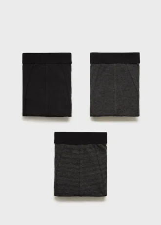 Confezione da 3 slip combinati