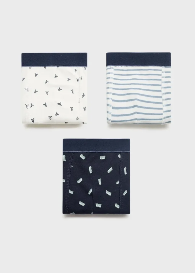 Confezione da 3 slip combinati Confezione da 3 slip combinati