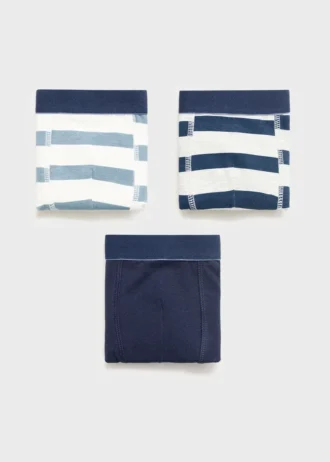 Confezione da 3 slip combinati