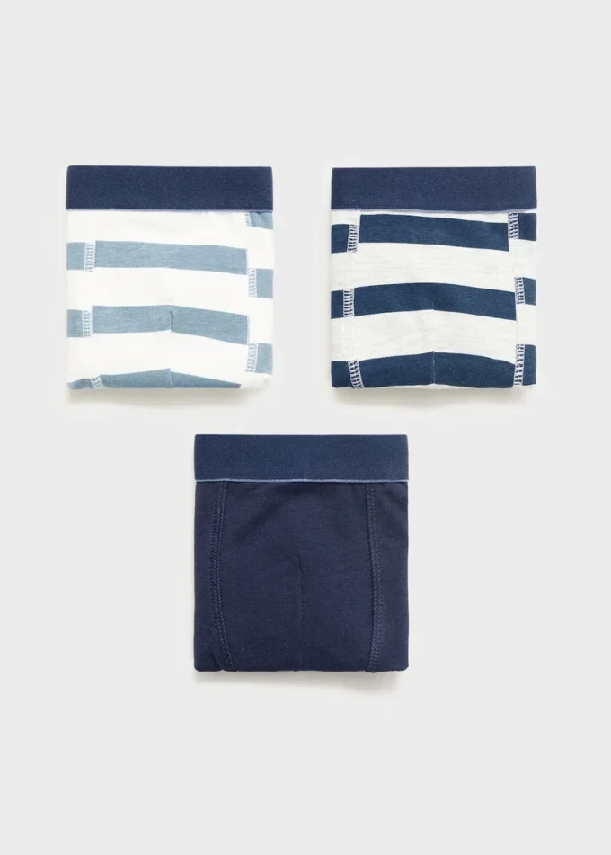 Confezione da 3 slip combinati