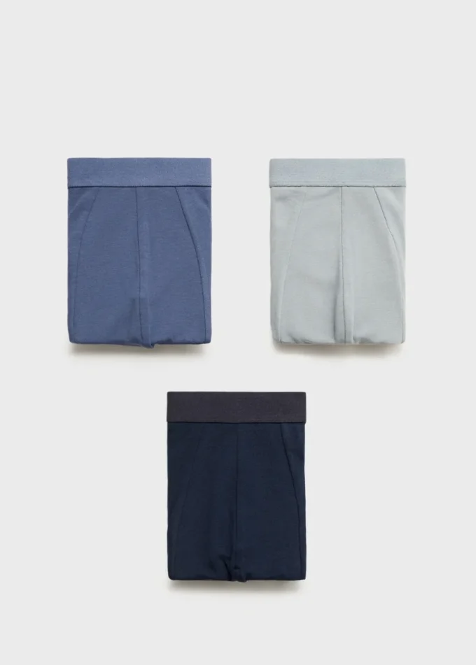 Confezione da 3 slip combinati