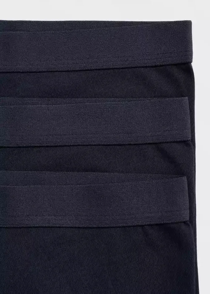 Confezione da 3 slip combinati