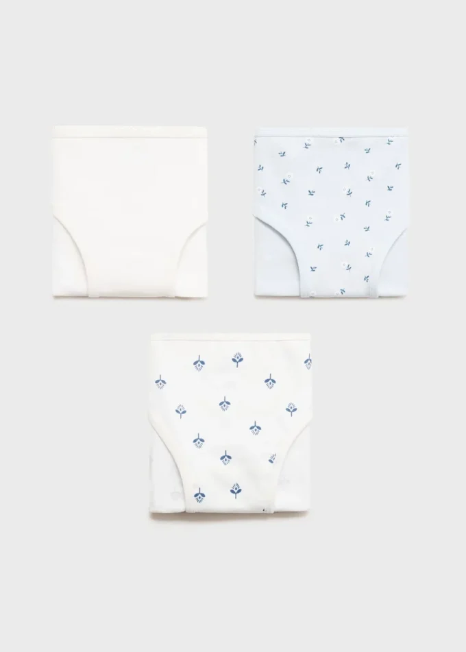 Confezione da 3 slip in cotone