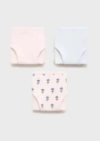 Confezione da 3 slip in cotone