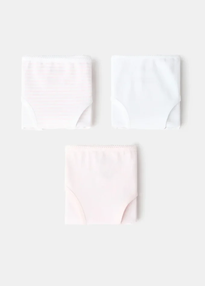 Confezione da 3 slip in cotone