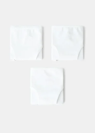 Confezione da 3 slip in cotone