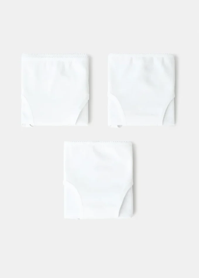 Confezione da 3 slip in cotone Confezione da 3 slip in cotone