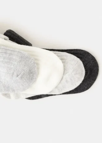 Confezione da 4 paia di calzini a coste