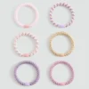 Confezione da 6 elastici per capelli
