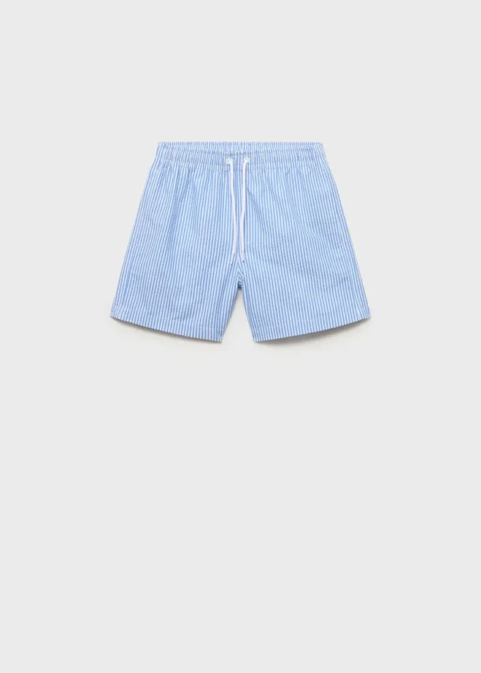 Costume da bagno a righe multiple Costume da bagno a righe multiple