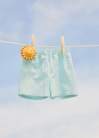 Costume da bagno a righe seersucker