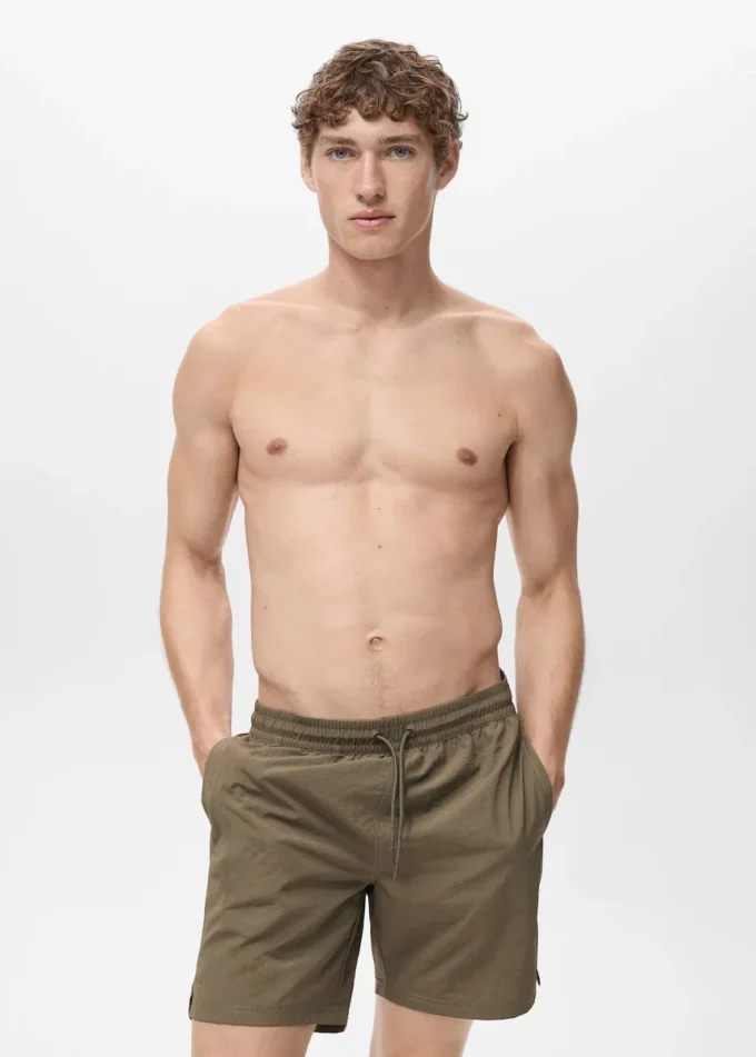 Costume da bagno basic con coulisse Costume da bagno basic con coulisse