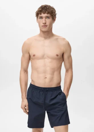 Costume da bagno basic con coulisse