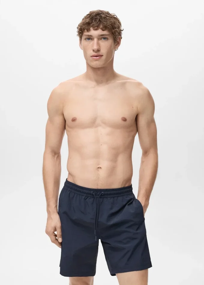 Costume da bagno basic con coulisse Costume da bagno basic con coulisse