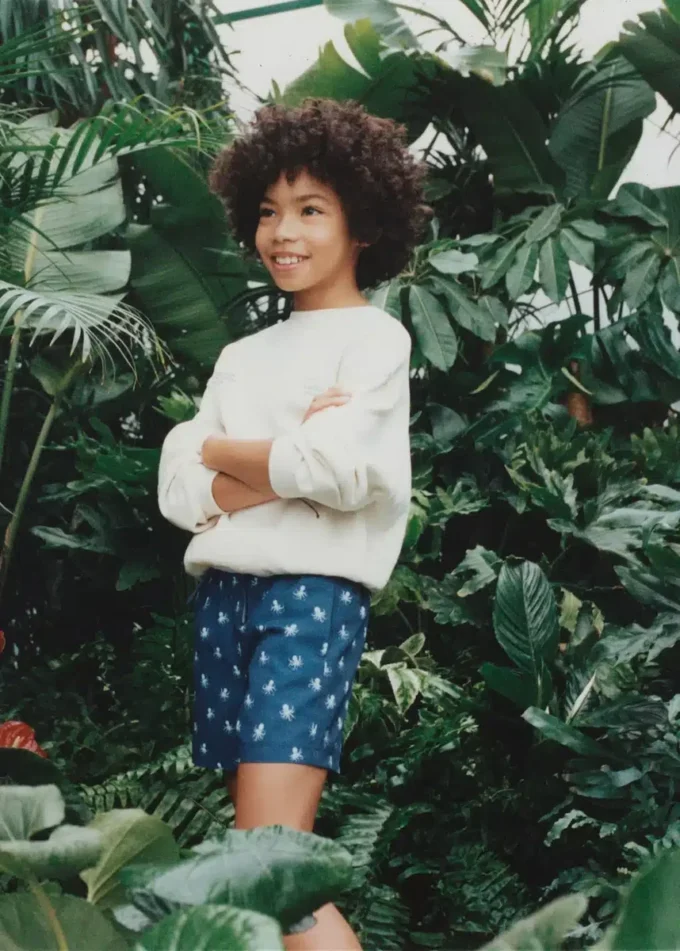 Costume da bagno con stampa polipo Costume da bagno con stampa polipo