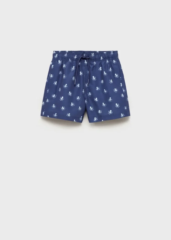 Costume da bagno con stampa polipo Costume da bagno con stampa polipo