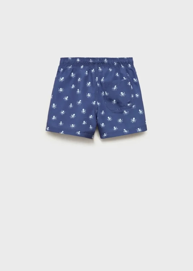 Costume da bagno con stampa polipo Costume da bagno con stampa polipo