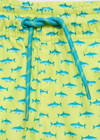 Costume da bagno con stampa squali