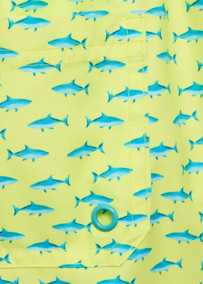 Costume da bagno con stampa squali Costume da bagno con stampa squali