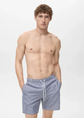 Costume da bagno in seersucker