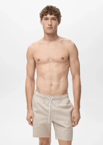 Costume da bagno in seersucker