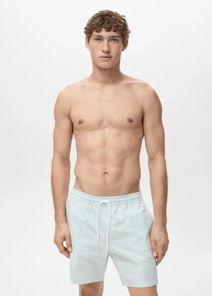 Costume da bagno in seersucker Costume da bagno in seersucker