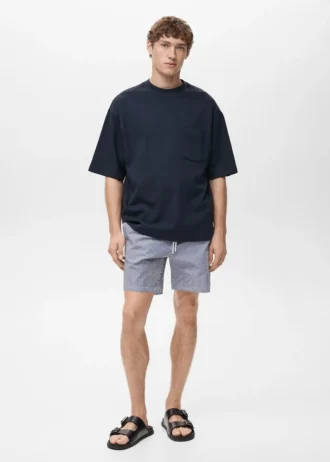 Costume da bagno in seersucker