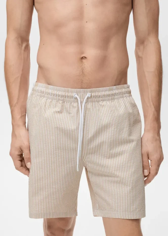 Costume da bagno in seersucker Costume da bagno in seersucker