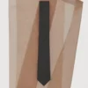 Cravatta a righe in misto lana