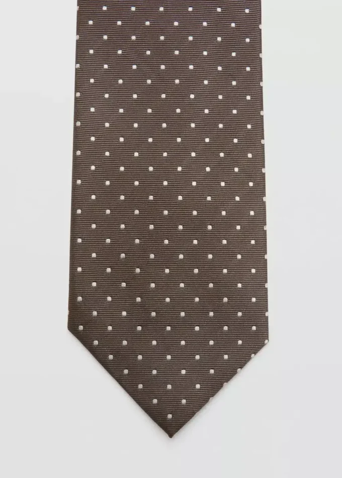 Cravatta in seta a pois Cravatta in seta a pois