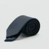 Cravatta in seta tinta unita