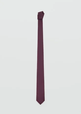 Cravatta liscia microstrutturata Cravatta liscia microstrutturata