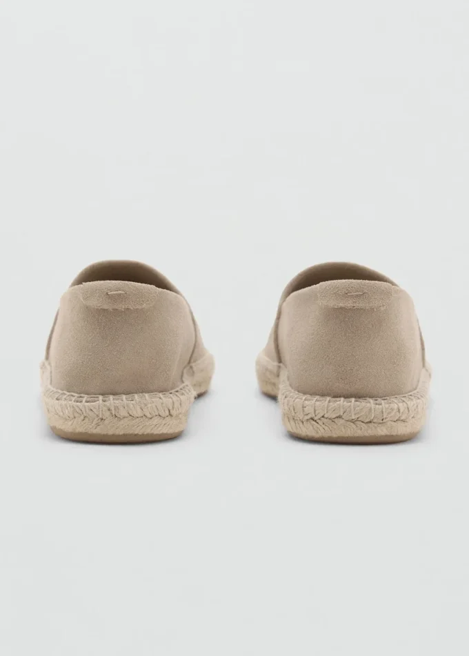 Espadrillas in camoscio di iuta Espadrillas in camoscio di iuta