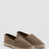 Espadrillas in camoscio di iuta