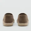 Espadrillas in camoscio di iuta