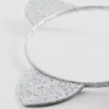 Fascia per capelli con orecchie glitterate Fascia per capelli con orecchie glitterate