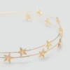 Fascia per capelli con stelle